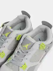 Серый jordan 4 кроссовки мужские спортивные, баскетбольные Джордан