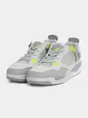 Серый jordan 4 кроссовки мужские спортивные, баскетбольные Джордан