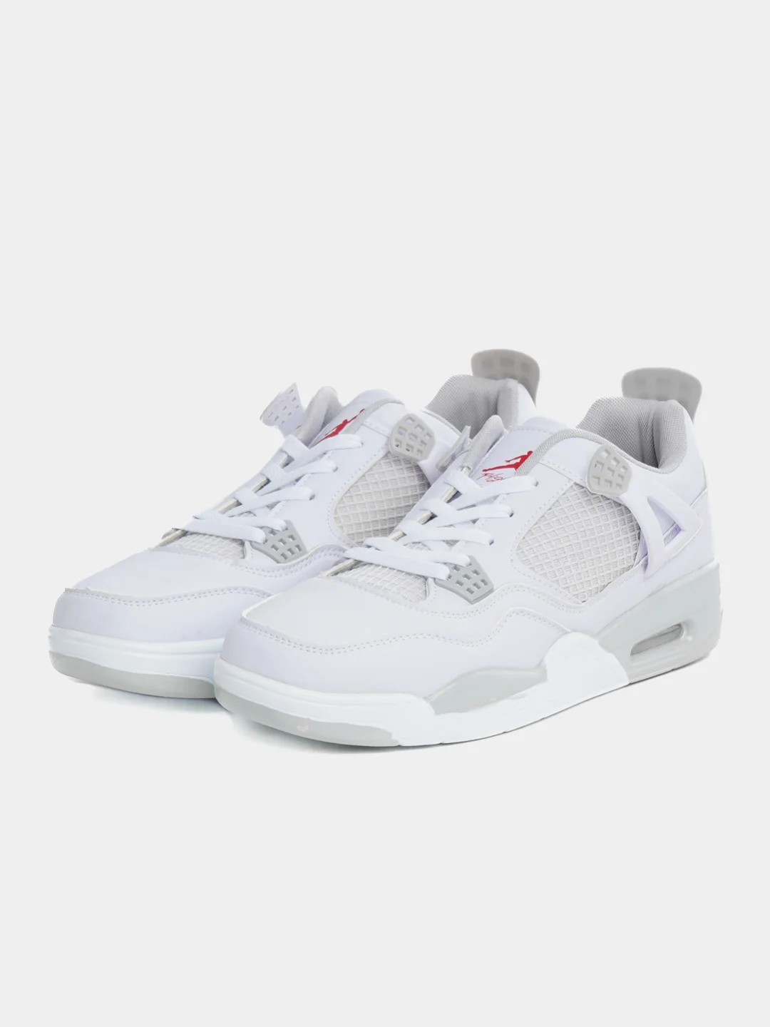Белый jordan 4 кроссовки мужские спортивные, баскетбольные Джордан