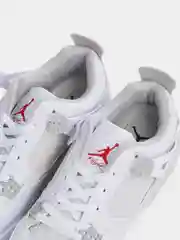 Белый jordan 4 кроссовки мужские спортивные, баскетбольные Джордан
