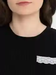Тёмно-зелёный пижама женская с шортами и футболкой в рубчик