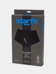 Пояс для похудения STARFIT SU-202 неопреновый, 125x25см, черный