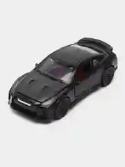 Угольный металлическая коллекционная машинка Nissan GT-R