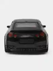Угольный металлическая коллекционная машинка Nissan GT-R
