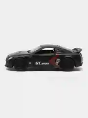 Черный металлическая коллекционная машинка Nissan GT-R