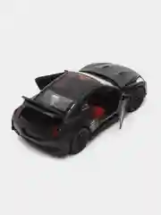 Черный металлическая коллекционная машинка Nissan GT-R