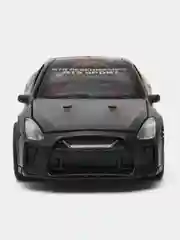 Черный металлическая коллекционная машинка Nissan GT-R
