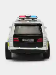 Красный металлическая коллекционная машинка Range Rover Vogue