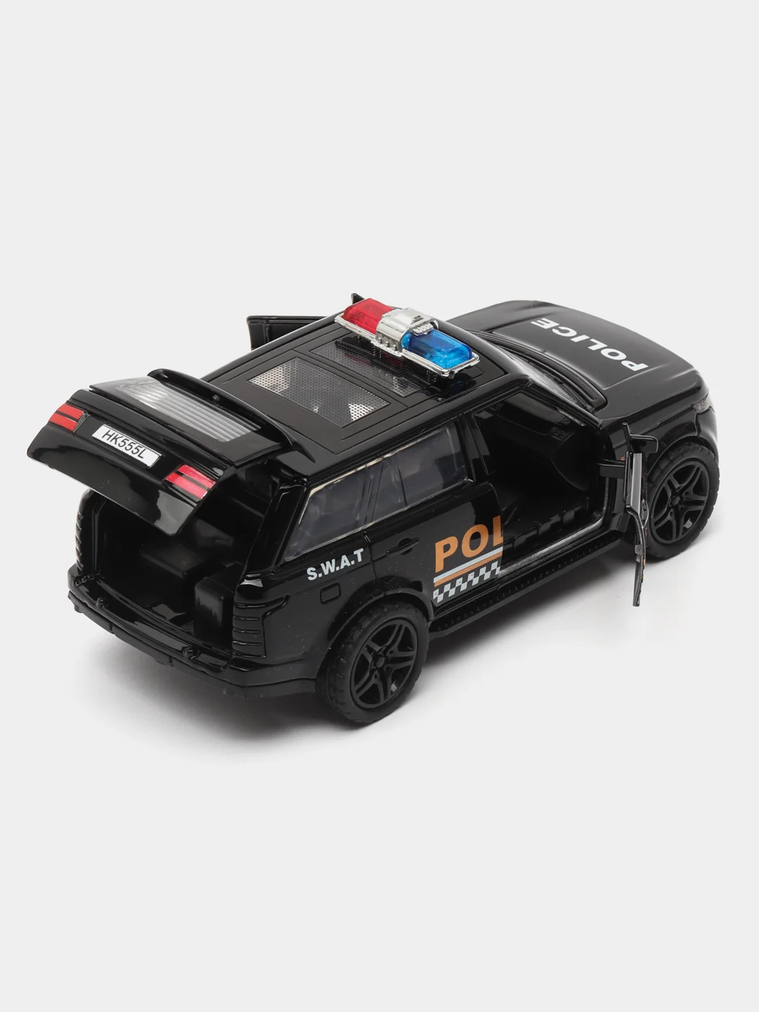Черный металлическая коллекционная машинка Range Rover Vogue