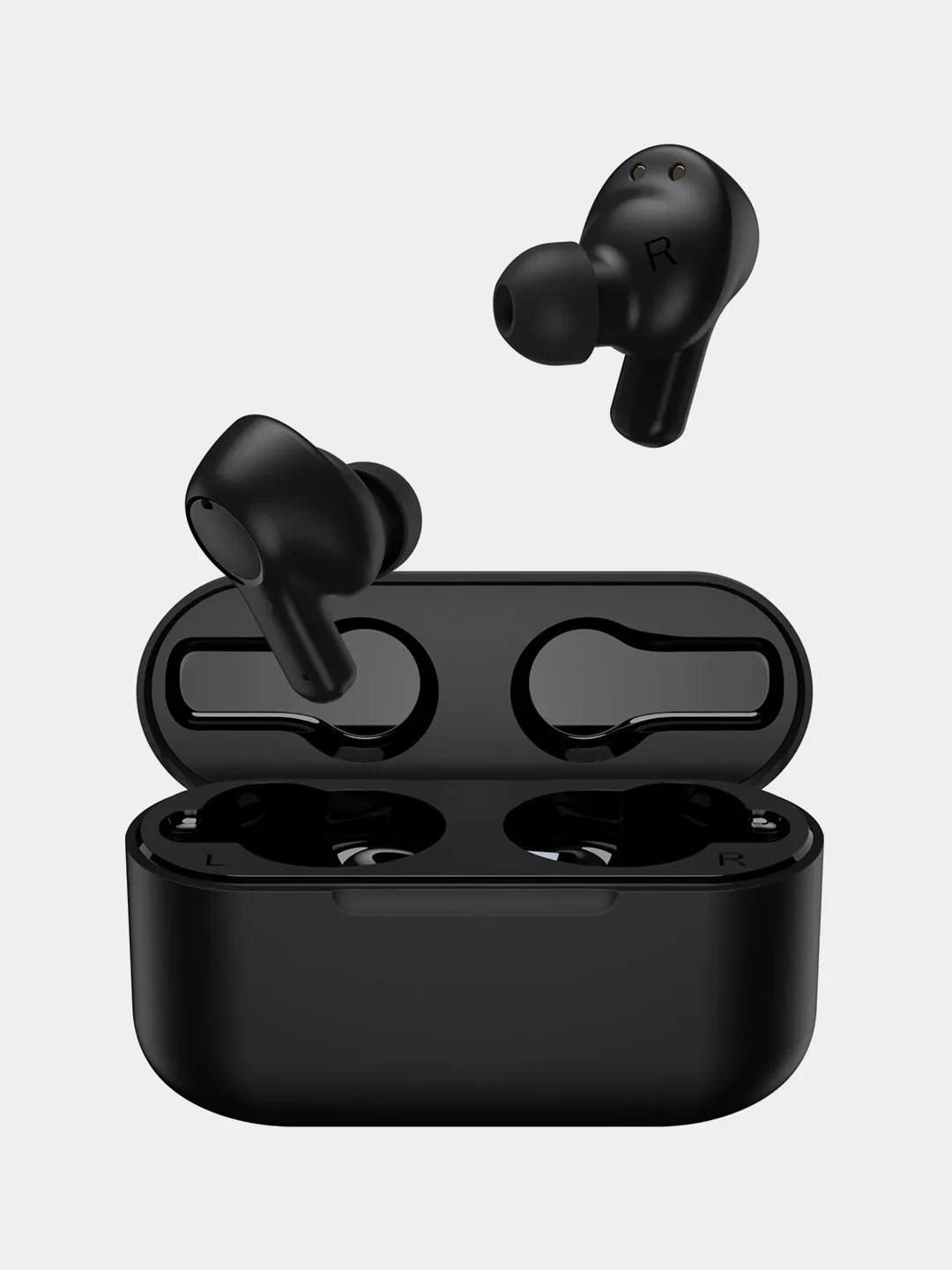 Черный беспроводные наушники 1More Omthing AirFree Plus earbuds TWS