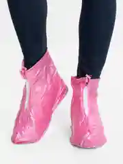 Розовый бахилы для обуви, многоразовые