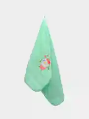 Зеленый полотенце кухонное микрофибра "Букетик" , 36х72