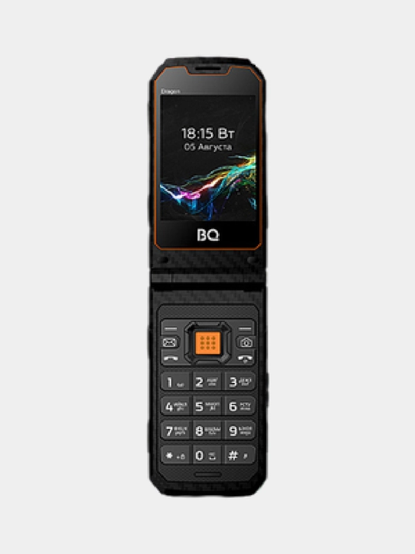 Телефон BQ 2822 Dragon, 2 SIM, два экрана, с камерой, телефон кнопочный 2000мач