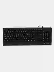 Клавиатура проводная компьютерная Oklick 115M, USB, мембранная