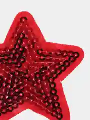 Багровый термоаппликация тканевая,  заплатка наклейка на одежду, вышивка, нашивка,водонепроницаемая