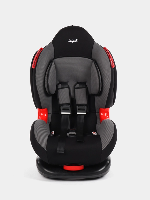 Автокресло SIGER КОКОН ISOFIX ГР.I/II, СЕРЫЙ 9-25 кг
