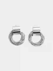 Серебряный серьги женские гвоздики
