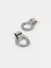 Серебряный серьги женские гвоздики