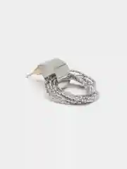 Серебряный серьги женские гвоздики