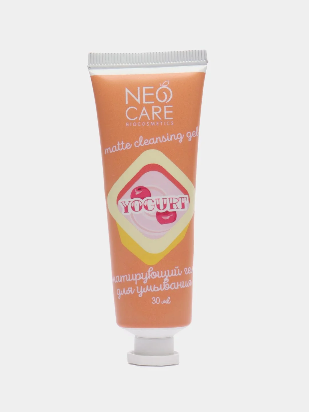 Натуральный гель для умывания "Yogurt", матирующий, Neo Care от Леврана