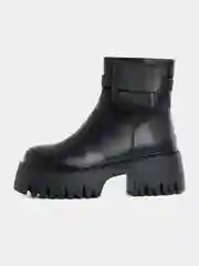 Черный ботинки женские, зимние