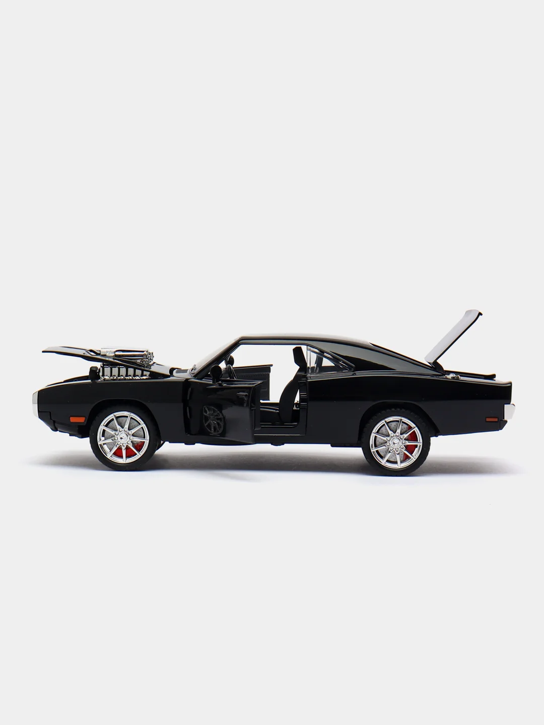 Синий металлическая машинка 1:32 Dodge Charger