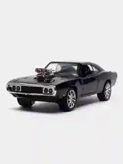 Угольный металлическая машинка 1:32 Dodge Charger