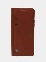Коричневый чехол книжка с картхолдером на Tecno Camon 20 и Tecno Camon 20 Pro (Текно Камон 20/20 Про)