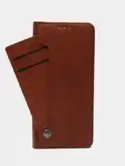 Коричневый чехол книжка с картхолдером на Tecno Camon 20 и Tecno Camon 20 Pro (Текно Камон 20/20 Про)