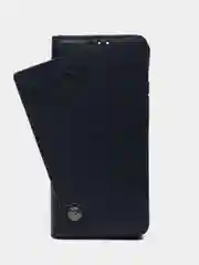 Серый чехол книжка с картхолдером на Tecno Spark 10 и Tecno Spark 10C (Текно Спарк 10/Спарк 10Ц)