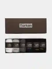 Носки мужские, хлопковые, 3 и 6 пар,носки Turkan в подарочной коробке,подарок на новый год