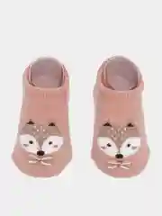 Кораллово-розовый детские противоскользящие носки для малышей, девочек и мальчиков