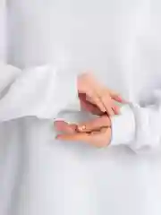 Белый худи женское оверсайз с капюшоном Мой масик за меня разрулит