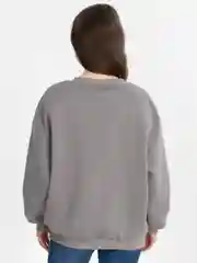 Серый женский свитшот