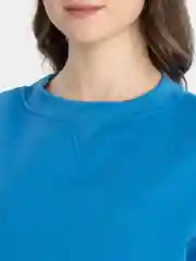 Серый женский свитшот