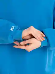 Серый женский свитшот