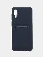 Морской чехол для Samsung Galaxy A02 (Самсунг Галакси А02), с карманом для карт