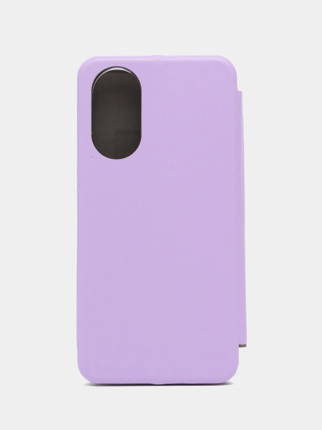Лавандовый чехол-книжка для Oppo A78 / Оппо А78
