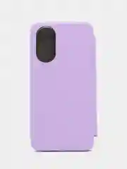 Лавандовый чехол-книжка для Oppo A78 / Оппо А78