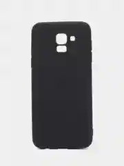 Угольный чехол Samsung Galaxy J6 2018, Самсунг Галакси Джи6 2018, силиконовый цветной матовый
