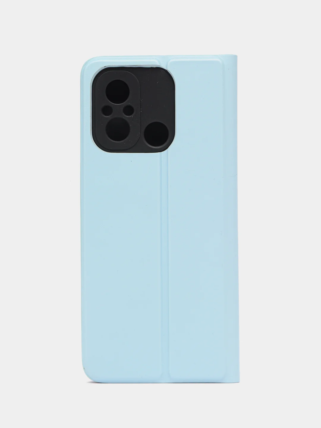 Голубой чехол-книжка для Xiaomi Redmi 12 A1 Plus A2+ Poco C51 12C Note 9S 9 Pro 9 Pro Max 12S 12
