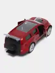 Багровый металлическая машинка A3969