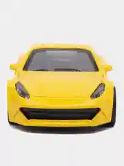 Желтый металлическая машинка A3969