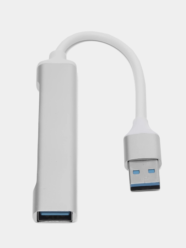 USB хаб разветвитель 3.0, USB Hub концентратор, 4 порта, адаптер