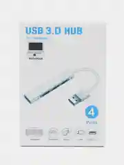 USB хаб разветвитель 3.0, USB Hub концентратор, 4 порта, адаптер