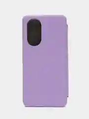 Лавандовый чехол-книжка для Oppo A58 / Оппо А58