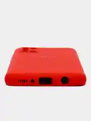 Бордовый чехол Samsung Galaxy A31, Самсунг Галакси А31 силиконовый Silicone Cover