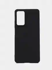 Угольный чехол для Redmi Note 12 Pro 4G, Редми Нот 12 Про силиконовый, матовый, черный