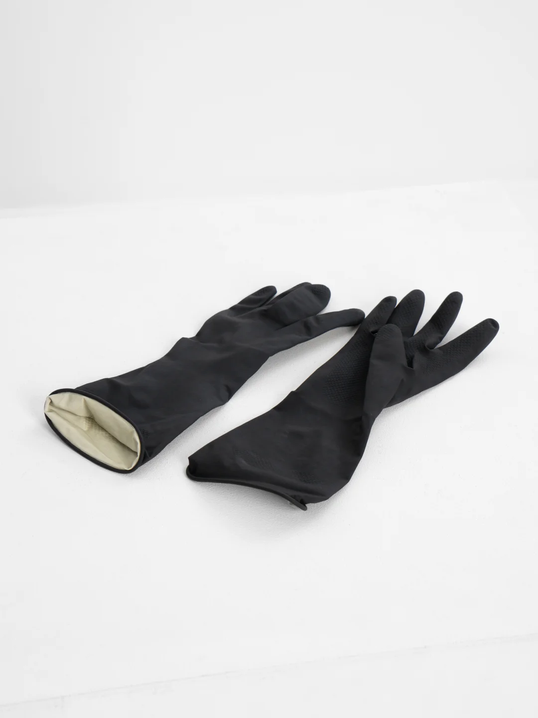 Перчатки из латекса, черные, 1 пара. Размеры: S,M,L,XL