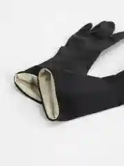 Перчатки из латекса, черные, 1 пара. Размеры: S,M,L,XL